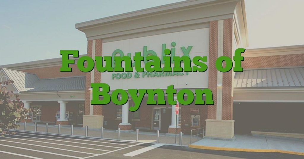 Fountains of Boynton